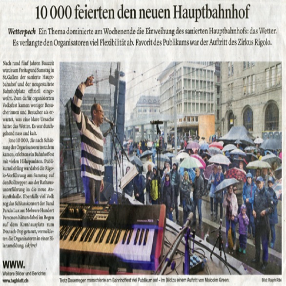 St. Galler Tagblatt - 03.09.2018